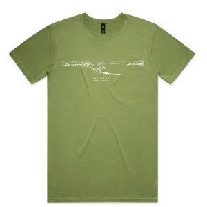 
                  
                    Horopito Spice T-Shirt - Green/White
                  
                