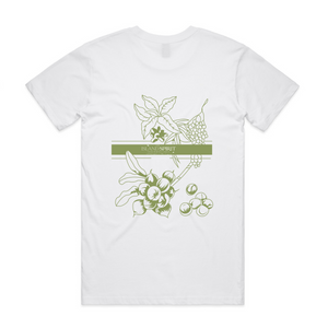 
                  
                    Horopito Spice T-Shirt - Green/White
                  
                