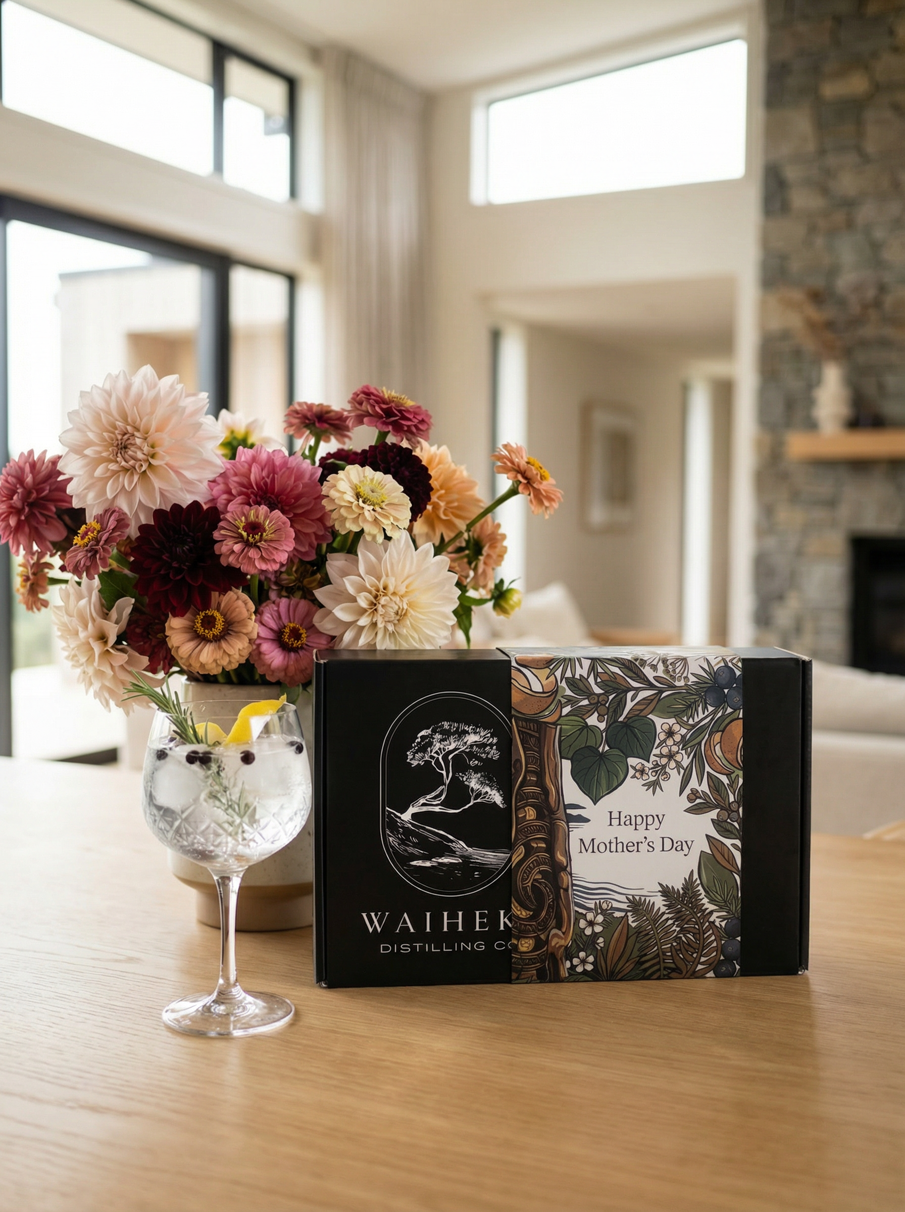 Mother’s Day Gin Gift Set NZ | Waiheke Island Botanical Gin Trio