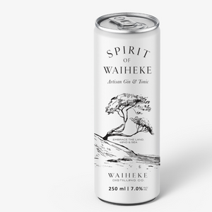 
                  
                    Can of waiheki spirit
                  
                